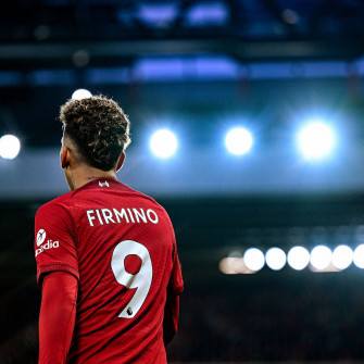Roberto Firmino Stadium Lights Wallpaper