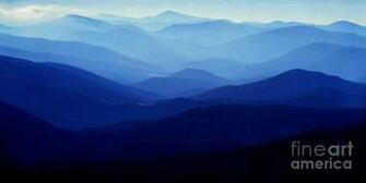 Pin Blue Ridge Mountains Hills Mist Trees Forest Sky HD Wallpaper On