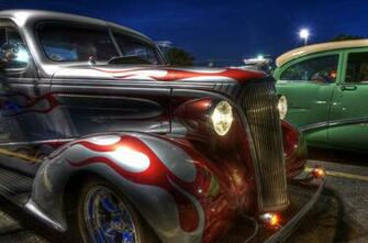 Wallpaper Kustom Street Custom Rod Hot Car Cars