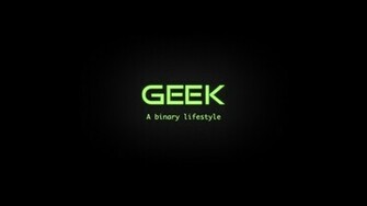Binary Geek Wallpaper