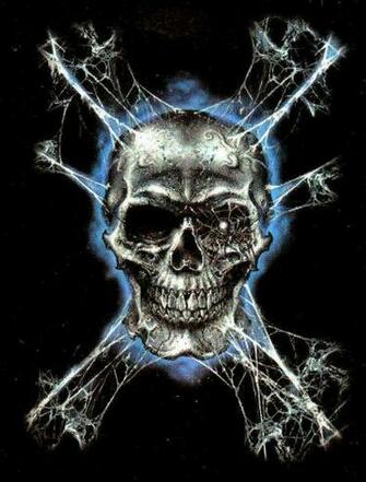 Skeleton Skull Evil Skulls Auto Design Tech