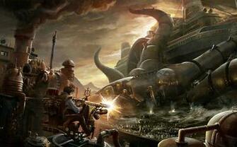 Steampunk Computer Wallpaper Desktop Background