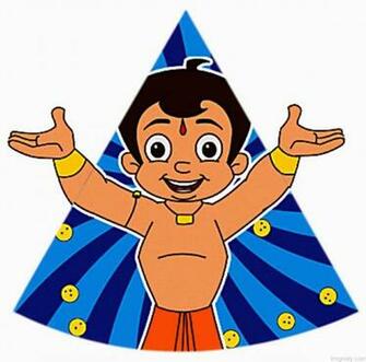 Chhota Pogo Tv Chota Bheem Cricket Wallpaper Background