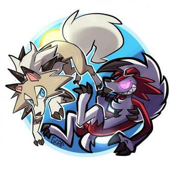Rockruff Evolutions By Gerph
