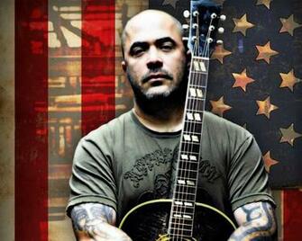 Wallpaper Aaron Lewis Guitar Bald Tattoo