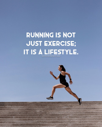 Running Is Not Just Exercise It A Quotes Wallpaper