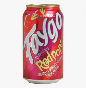 Faygo Red Pop Oz Transparent Background Png