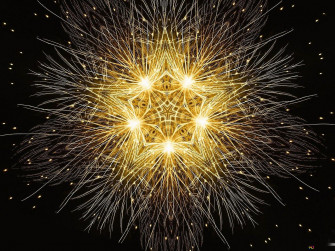 Gold Star HD Wallpaper