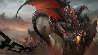 Gothic Dragon Wallpaper Top Background