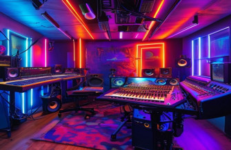 Music Recording Studio HD Wallpaper