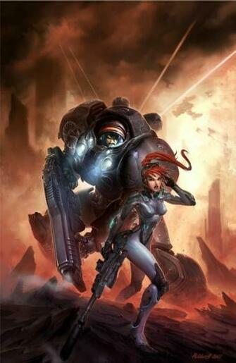 Of Blades Jim Raynor Ghost Starcraft Wallpaper HD