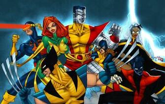 Uncanny X Men Wallpaper Color Collab By