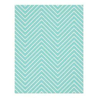 Light Aqua Blue White Zigzag Illusions Zig Zag Opt Flyer Design