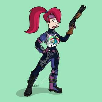 Leela As The Fortnite Brite Bomber Skin Fortnitebr