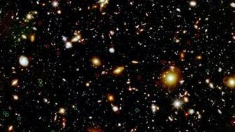 Hubble Ultra Deep Field Wallpaper