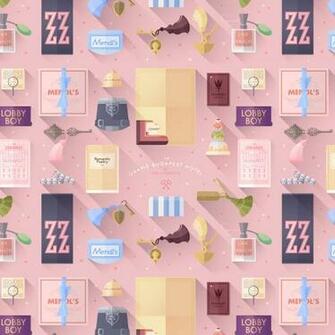 Poolga Lorena G Grand Budapest Hotel Pattern