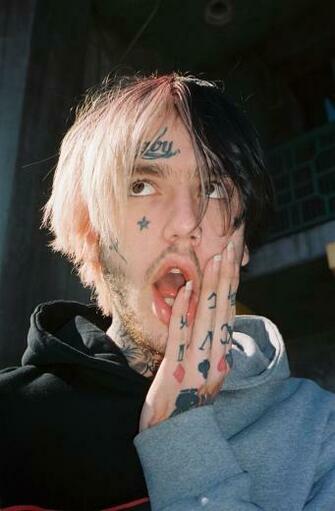 Lil Peep iPhone Wallpaper Top Background