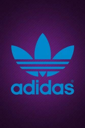 Purple Adidas Brand Names Logo Originals