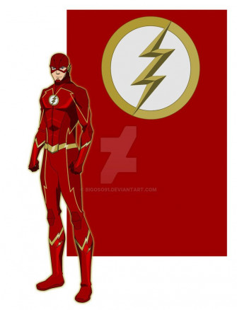 Cw Flash By Bigoso91 Comics Dc Artwork
