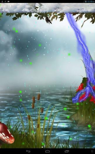 Firefly Forest Live Wallpaper Android Apps On Google Play