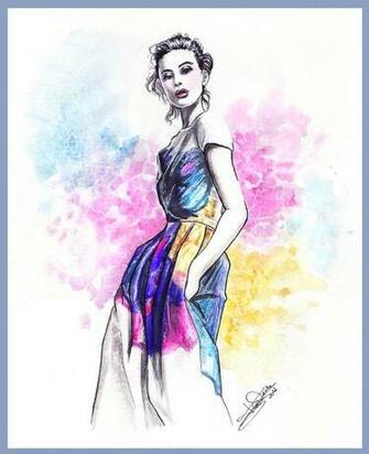 Fashion Illustration HD Wallpaper