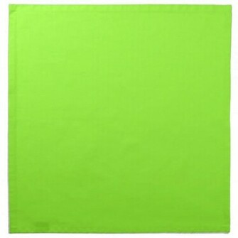 Plain Lime Green Background Napkins