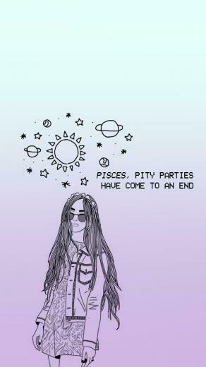 Wallpaper Zodiacsign Zodiac Zodiacmeaning Pisces Cute