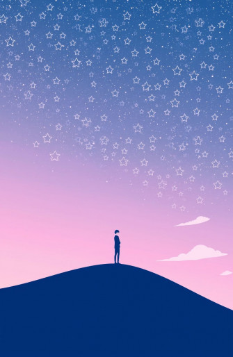 Minimalist Anime Wallpaper
