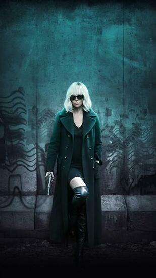 Atomic Blonde Phone Wallpaper In Ce Charlize