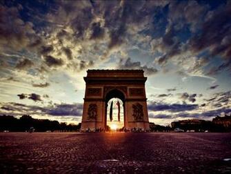 Arc De Triomphe Building Wallpaper Travel HD