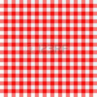 Red And White Checkered Tablecloth Clip Art Picnic Clipart