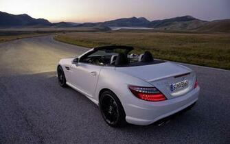 Mercedes Benz Slk Amg Rear Angle Wallpaper