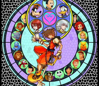 Stained Glass Disney Characters