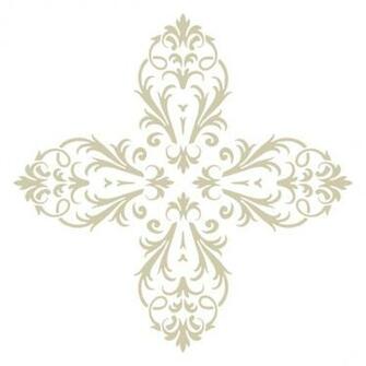 Borders Design Stencil Pattern