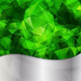 Emerald Green Metallic Background Vector Graphics