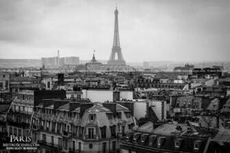 Black And White Paris Wallpaper HD Pretty