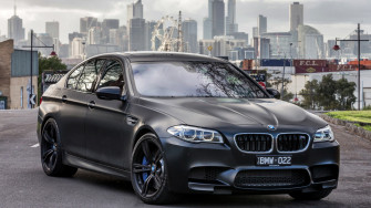 Bmw M5 Black 4k HD Wallpaper Image Photos