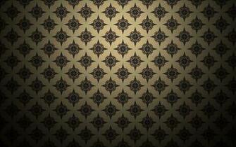 Gold And Gray Pattern Wallpaper Stock Photos