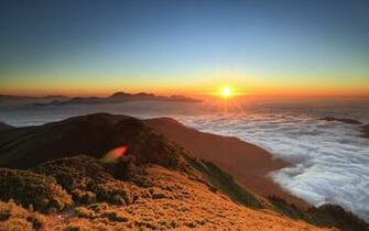 Sunsets Panorama Glorious Nature Wallpaper Spiritual
