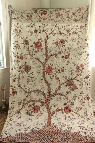 Reproduction Of A Much Earlier 18th Century Indian Printed Painted