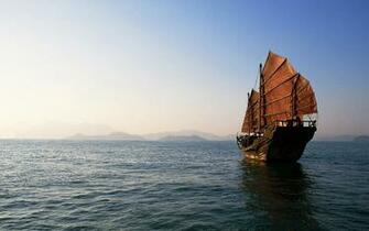 The Ancient Chinese Ship Wallpaper And Image Pictures