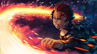 Tanjiro Kamado Wallpaper Top Background