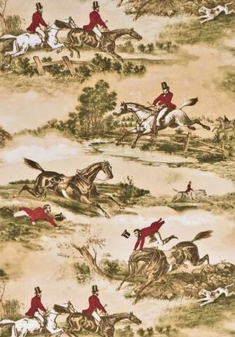 Hunting Scenes Classic Wallpaper