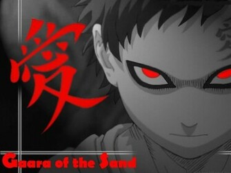 Wallpaper Managa Style Gaara Shippuden Kazekage Gara Naruto