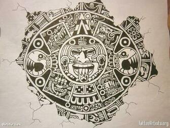 Aztec Calendar Wallpaper