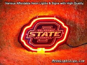 Ncaa Oklahoma State University Cowboys 3d Beer Neo Neonlightsign