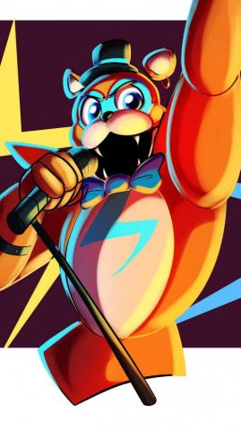 Glamrock Freddy Wallpaper Ixpap