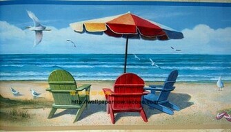 Beach Chair Wallpaper