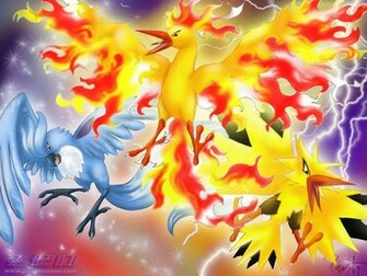 Legendary Birds Pokemon Wallpaper