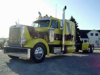 Hq Yellow Trailer Trucks Wallpaper Num X